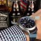 Low Price Copy Breitling Avenger Black Dial Deep Blue Carvas Strap Men's Watch (3)_th.jpg